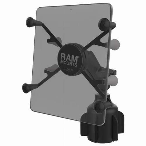 Ram Mounts Size B X-Grip UN8 for 7\"-8\" Tablets with Stubby Cup Holder Base