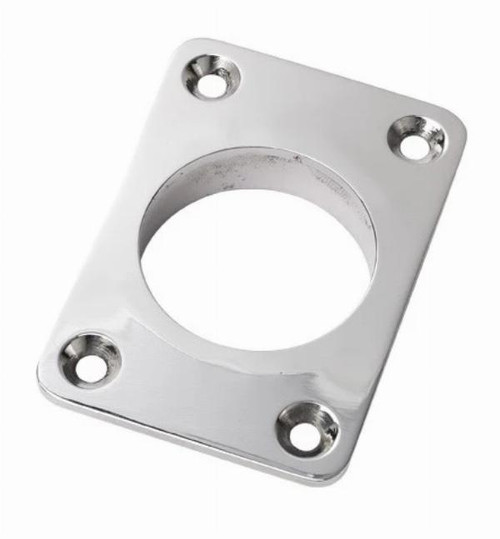 Manta Ski Pole Mounting Plate - With Collar
