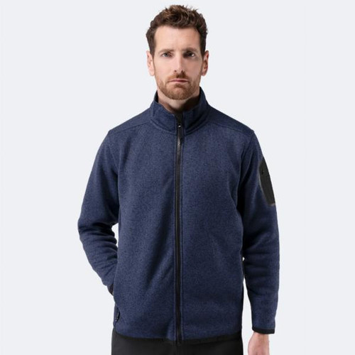 Zhik Mens Knit Fleece Jacket - Dark Navy Marle
