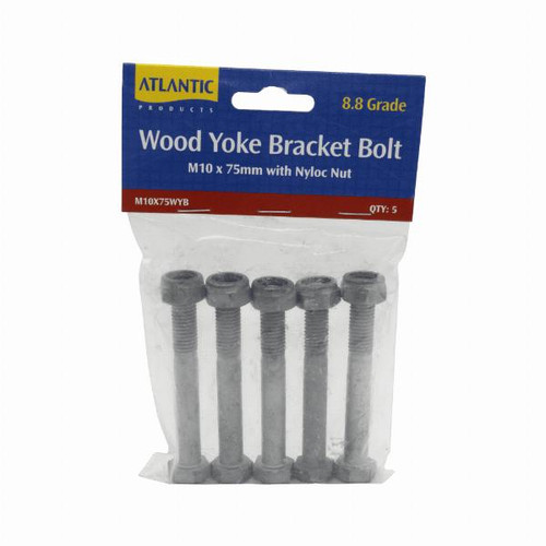 Atlantic Yoke Bracket Bolts - 5 Pack