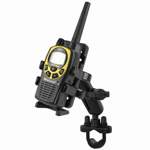 Ram Mounts Size B Finger-Grip Universal Mount with Handlebar U-Bolt Base