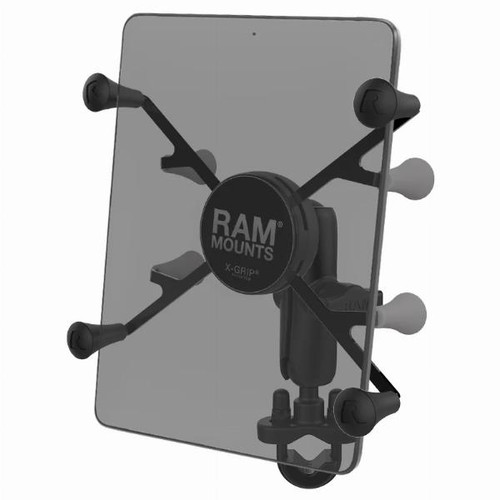 Ram Mounts Size B X-Grip UN8 Handlebar U-Bolt Mount for 7\"-8\" Tablets