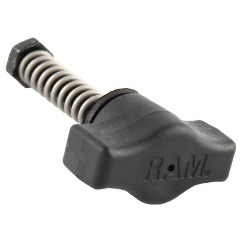 Ram Mounts T-Knob with Bolt Washers and Spring for Socket Arms