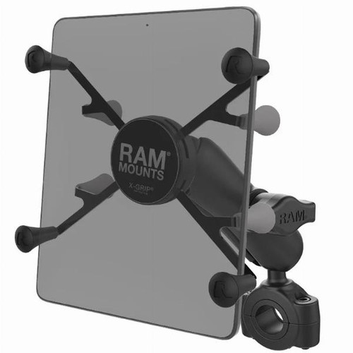 Ram Mounts Size B X-Grip UN8 with Torque Medium Rail Base for 7\"-8\" Tablets
