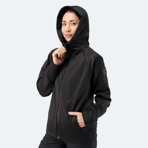 Zhik Womens Thermo TechFleece Hooded Jacket - Black
