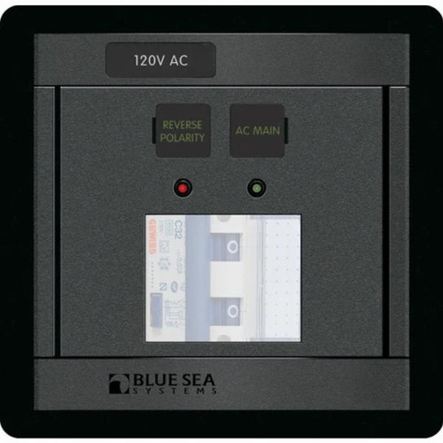 Blue Sea Panel 360 RCD DIN Mount Blank