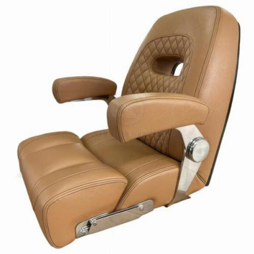 Relaxn Pacific Series Boat Seat - Camel Tan