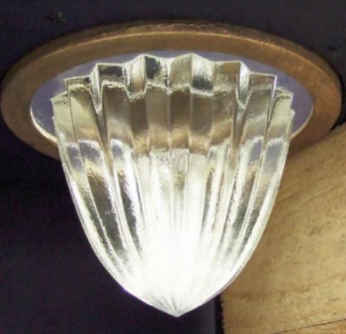 Bronze Deck Light Prism - Deep Frame Melon