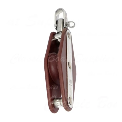 Single Tufnol Block - Swivel Eye with Becket