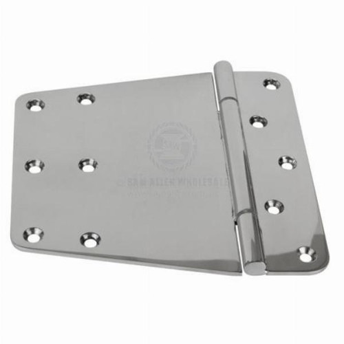 304G Stainless Steel Heavy Duty Non-Rattle Hinge - Uneven Split, 253x253mm