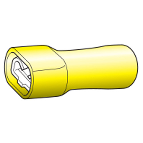 Insulated female blade terminal