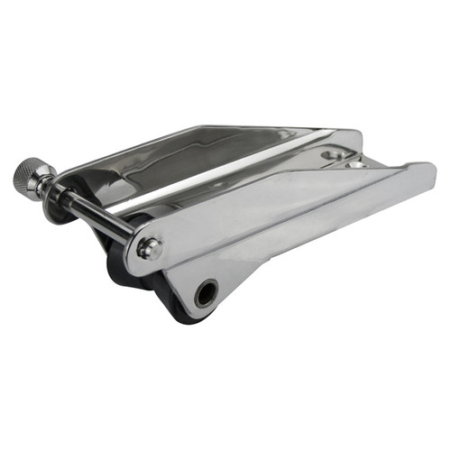 Stainless steel bow roller with pin Stainless steel bow roller with pin