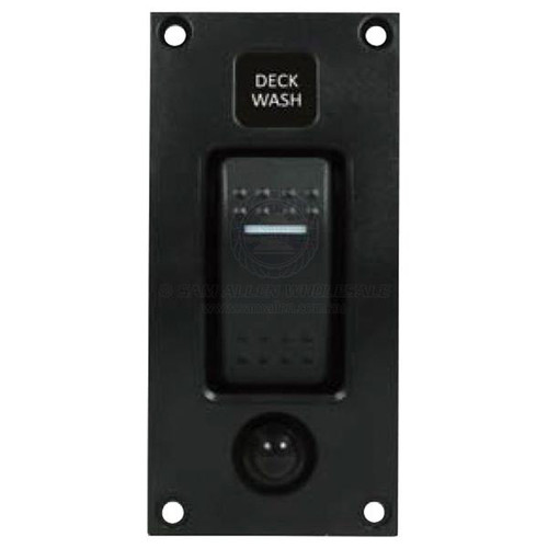 Deck wash switch