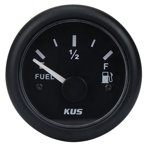 KUS Fuel Tank Gauge - Black