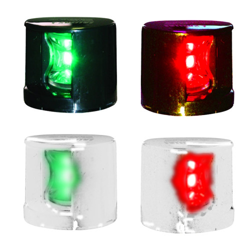 LED Port & Starboard Lights - Horizontal Mount 12V (Pair)