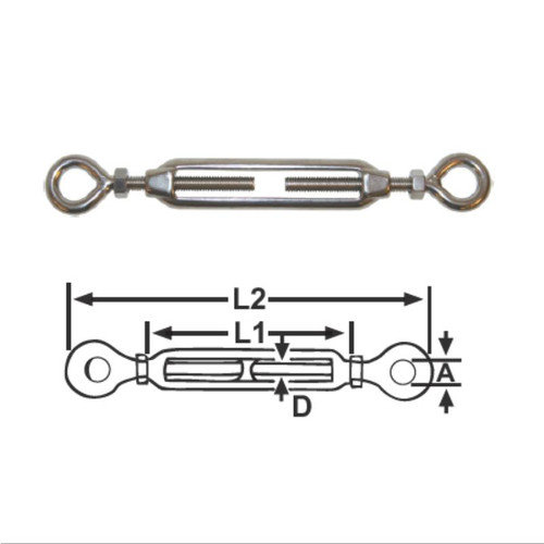 Stainless Steel Turnbuckle