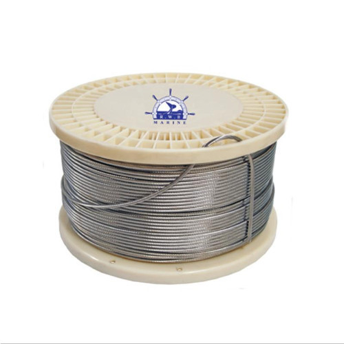 Wire Rope - Stainless Steel 1 X 19 Rigid (305 Metre)