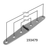 Marine Town Hinges Strap - 316 Stainless Steel - 154mm Dimensions