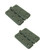 Hinges - UV Stabilised Black Nylon Butt Hinges (Pair)