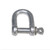 BLA 'D' Shackle - Galvanised - 13mm Pin