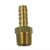 Brass Tail For Sierra 21 Micron Fuel Filters, 3/8" NPT, 10mm Hose