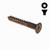 Silicon Bronze Screw - Square Drive Flat Head 