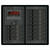 Circuit Breaker DC Branch 360 Panel with Digital Meter - 100A per bus, Main + 12 Position