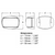 HELLA 2NM NaviLED Port and Starboard Pair - Black Shroud - Coloured Lens