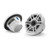 JL Audio M6 8.8" Marine Coaxial Speakers, Gloss White Sport Grille (Pair)