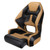 Relaxn Mako Premium Boat Seat - Carbon & Tan