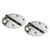 Hinge Cast 316 S/S - Round (Pair)