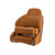 VETUS "PILOT" Sports Helm Seat with Flip Up Squab Orange Brown (cognac)