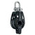 Harken 57mm Aluminium Double Block - Swivel, Becket