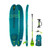 Jobe Yarra 10.6 Inflatable Paddle Board Package Teal