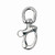 Ronstan Swiveling Large Bail Snap Shackle 122mm