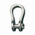 Ronstan Stainless Steel Narrow Shackle, 3/16\" Pin, Slotted Head