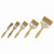 Paint Brushes - Flat Unpainted - Multiple Pack Sizes