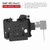 Ram Mounts Locking Power and Data Dock Getac ZX10