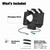 Ram Mounts Skin Power Data Cradle for Samsung Galaxy Tablet Active3 Active5 with Additional USB-C