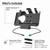 Ram Mounts Skin USB-C Power USB-A Data Cradle for Samsung GalaxyRam Mounts Skin USB-C Power USB-A Data Cradle for Samsun