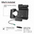 Ram Mounts Combo Locking USB-C Powered Dock for Samsung GalaxyTablet Active5 Active3