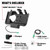 Ram Mounts Skin Power Cradle Samsung Galaxy Tablet Active2 Active3 Active5 with CLA Vehicle Charger