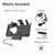 Powered Cradle Tablet for Samsung GalaxyActive3 Active5 with Hardwire USB Type-C Charger