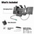 Ram Mounts USB-C Powered Dock with NFC Extender for Samsung Tab Active5 Active3