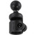 Ram Mounts Size B Ball Adapter with Flex-Rod Receiver