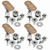 Aquachocks Mount System for Swim Platform - Complete Kit