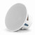 JL Audio M6 Marine Subwoofer, 8\" with White Luxe Grille