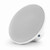 JL Audio M6 Marine Speakers, 6.5\" with White luxe grille (Single) (M6-650X-L-GwSw-Single)