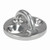 Ronstan Stainless Round Pad Eye, 34mm Base with 2x M6 Holes