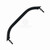 Handrail 316G Black Stainless Steel - Stud Mount 305mm